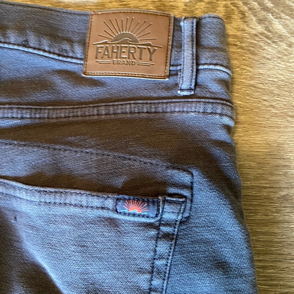COPY - Faherty Relaxed Fit Jeans - Dark Blue